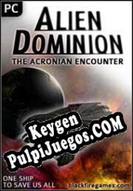 Alien Dominion: The Acronian Encounter generador de claves