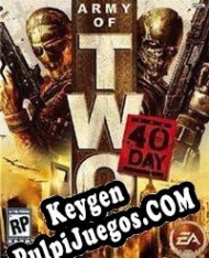 Army of Two: The 40th Day generador de claves de CD