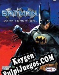 Batman: Dark Tomorrow generador de claves de CD