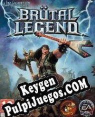 Brutal Legend generador de claves de CD