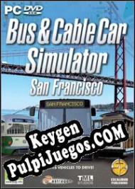 Bus Cablecar Simulator: San Francisco generador de claves de CD