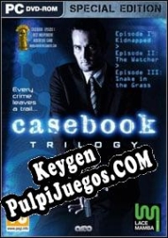 Casebook: Trilogy generador de claves de CD