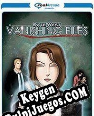 Cate West: The Vanishing Files generador de claves