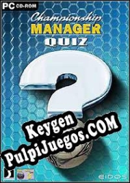 generador de claves de licencia Championship Manager Quiz