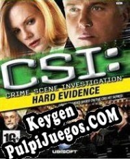 clave gratuita CSI: Crime Scene Investigation: Hard Evidence