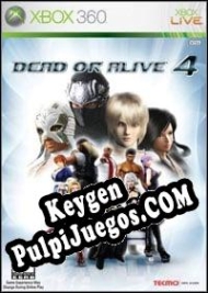 clave gratuita Dead or Alive 4