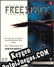 clave de activación Descent Freespace: The Great War