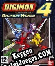 clave de activación Digimon World 4