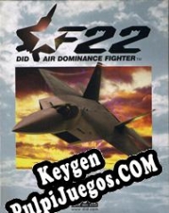 generador de claves de CD F-22 Air Dominance Fighter