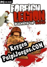 Foreign Legion: Buckets of Blood generador de claves