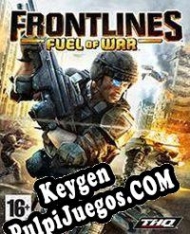 Frontlines: Fuel of War generador de claves de CD