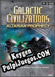 Galactic Civilizations: Altarian Prophecy clave de activación