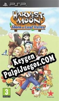 Harvest Moon: Hero of Leaf Valley generador de claves de CD