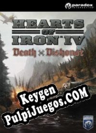 clave de activación Hearts of Iron IV: Death or Dishonor