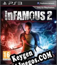 generador de claves de CD inFamous 2