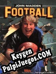 generador de claves John Madden Football