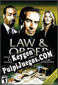 clave de activación Law & Order III: Justice is Served