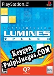 generador de claves de licencia Lumines Plus