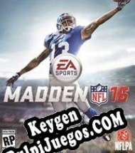 clave de licencia Madden NFL 16