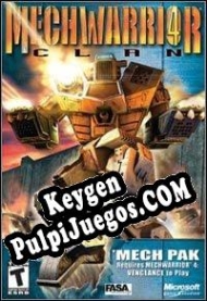 clave gratuita MechWarrior 4: Clan Mech Pak