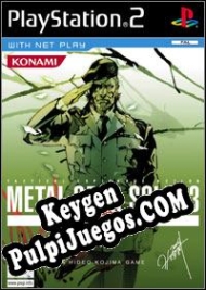 Metal Gear Solid 3: Subsistence generador de claves de CD