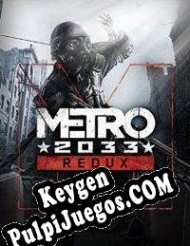 Metro 2033 Redux generador de claves