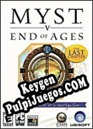 Myst V: End of Ages clave de activación