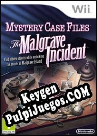 Mystery Case Files: The Malgrave Incident generador de claves de CD