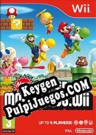 generador de claves de CD New Super Mario Bros. Wii