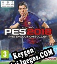 Pro Evolution Soccer 2018 generador de claves de CD