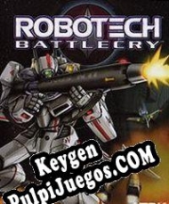 generador de claves de CD Robotech: Battlecry