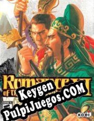 generador de claves de CD Romance of the Three Kingdoms XI