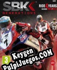 SBK Generations generador de claves