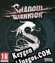 clave de licencia Shadow Warrior