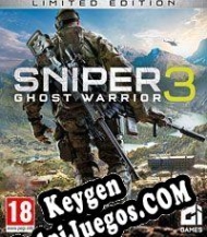 Sniper: Ghost Warrior 3 generador de claves de CD