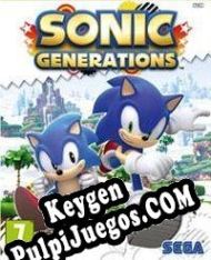 Sonic Generations generador de claves de CD