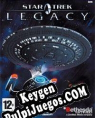 Star Trek: Legacy generador de claves de licencia