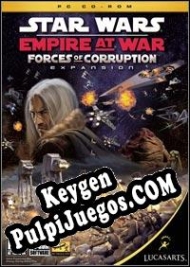 Star Wars: Empire at War Forces of Corruption generador de claves de licencia