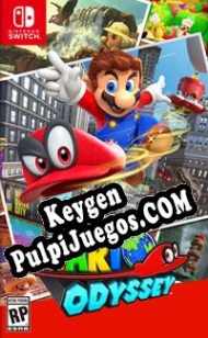 generador de claves de CD Super Mario Odyssey