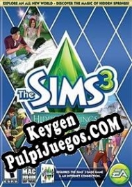 The Sims 3: Hidden Springs generador de claves de CD