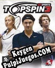 generador de claves de licencia Top Spin 3