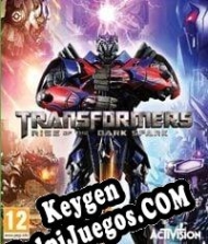 Transformers: Rise of the Dark Spark generador de claves de licencia