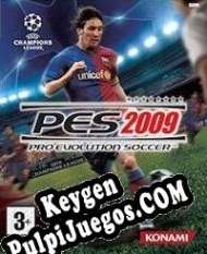 Winning Eleven: Pro Evolution Soccer 2009 clave de activación