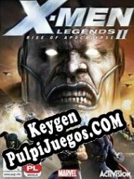 X-Men Legends II: Rise of Apocalypse generador de claves de CD