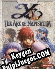 Ys: The Ark of Napishtim generador de claves de CD