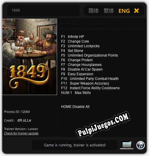 1849: Treinador (V1.0.69)