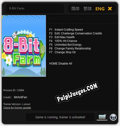 8-Bit Farm: Cheats, Trainer +7 [MrAntiFan]