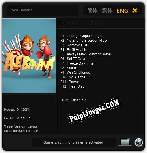 Ace Banana: Treinador (V1.0.9)