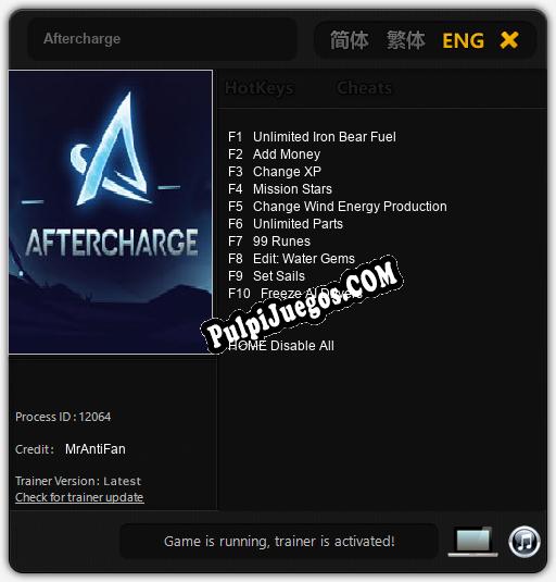 Aftercharge: Treinador (V1.0.19)