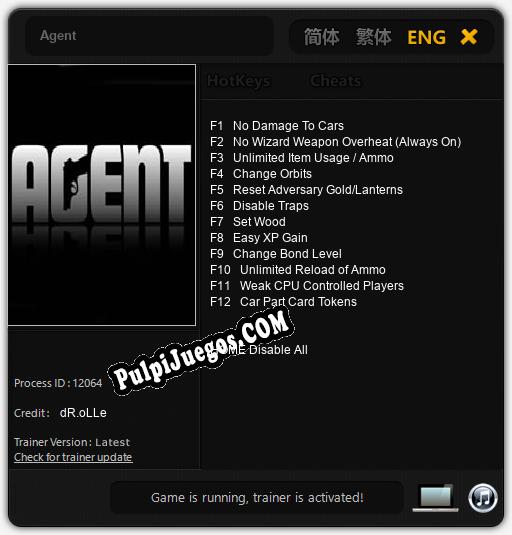 Agent: Treinador (V1.0.74)